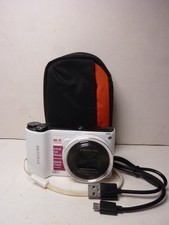 Samsung WB200F 14MP Digital Camera Bundle Tested  Charger , Battery, SD, case