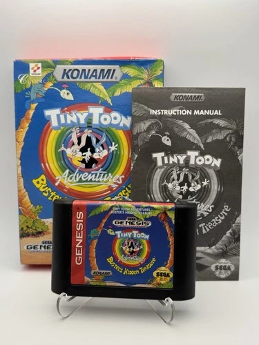 Tiny Toon Adventures: Buster's Hidden Treasure (Sega Genesis) CIB | Complete