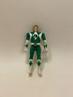 1993 Bandai Vintage Power Rangers Green Ranger 5.5" Head Flip Action Figure Used