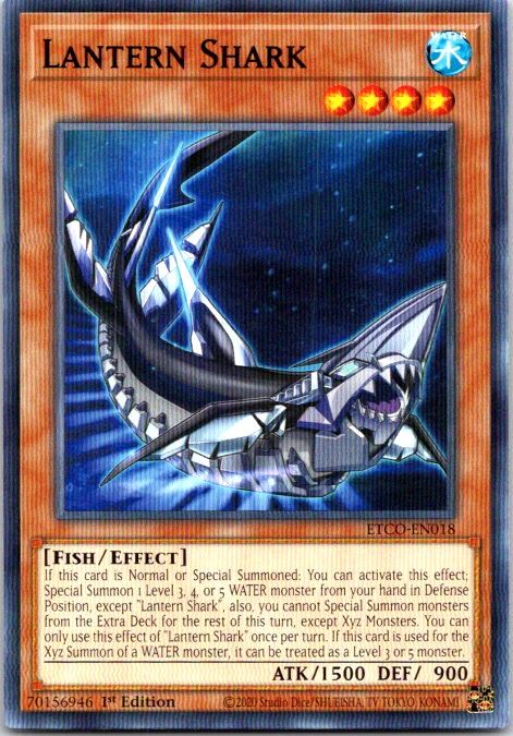 Eternity Code #ETCO-EN018 Lantern Shark