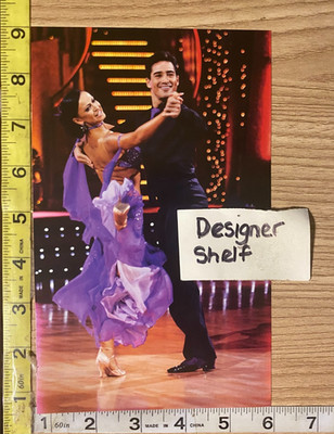 Mario Lopez & Karina Dancing With The Stars Quickstep Scene Book Photograph