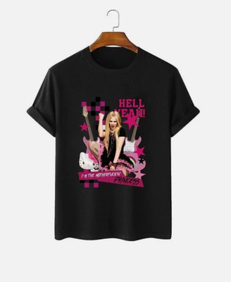 Girlfriend Im The Mtherfckin Princess Pink Avril Lavigne tshirt