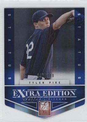 2012 Elite Extra Edition Status Blue Die-Cut 17/100 Tyler Pike #43 0b0