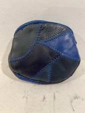 Vintage Patchwork Lambskin Coin Purse Zippered New Old Stock
