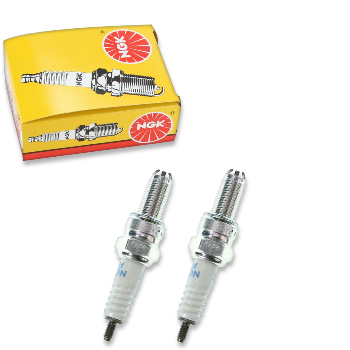 2 pc NGK 7546 CR7EK Standard Spark Plugs for U22ETR B7RD 4201 09482-00414 oy