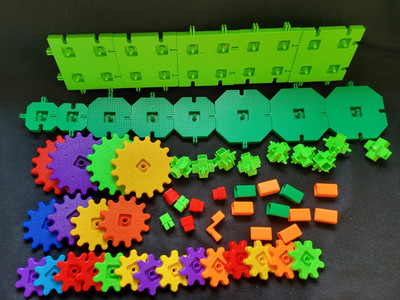 Learning Resources Gears LOT of 61-Previously Owned