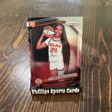 2025 Panini WNBA Prizm Aneesah Morrow RC Silver Rookie VAR #146 Sun
