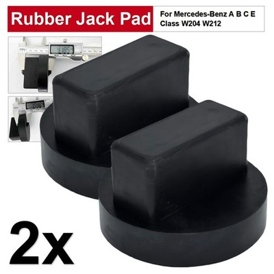 2PCS Jack Pad Adapter Rubber Jacking Point For Mercedes A B C E Class GLA GLK UK