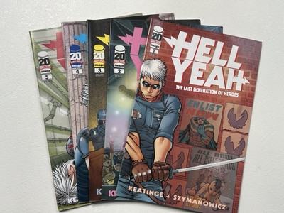 HELL YEAH LAST GENERATION BOOK BUNDLE SET ISSUE 1 2 3 4 5 2012