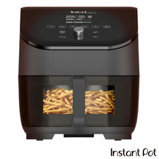Image of Instant Vortex plus with Clearcook Air Fryer 5.7L in Black