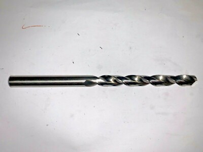 PRECISION TWIST DRILL BIT, 7/16'', 2 FLUTE, 4-1/4'' FLUTE, 2-3/4'' SHANK, 7'' OAL