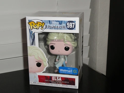 FUNKO POP! DISNEY FROZEN II ELSA WALMART EXCLUSIVE (BOX NOT MINT)