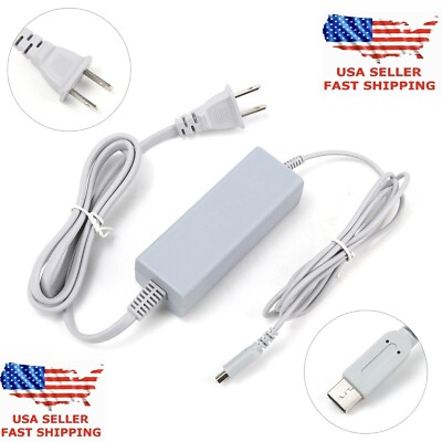Fast Charging AC Charger Home Power Supply Wall Plug for Nintendo Wii U Gamepad