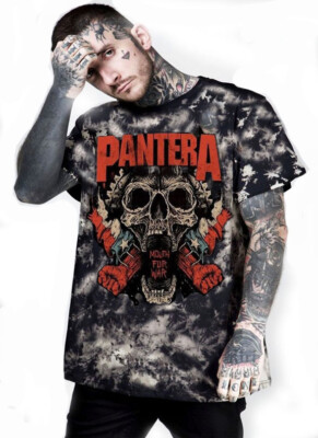 pantera tie dye shirt