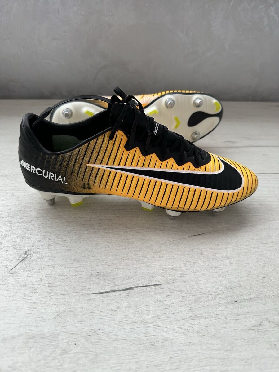 Nike Mercurial Vapor 11 Black Yellow Elite Football Soccer Nike Mercurial Vapor 11 Black Yellow Elite Football Soccer