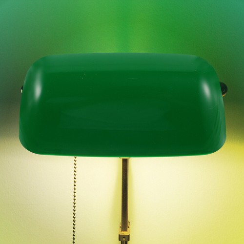 2pcs Lampshade Replacement Bankers Lamp Shades Vintage Ceiling Light Cover - Picture 10 of 12