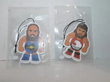 Natural Disasters Earthquake Typhoon Air Freshener Set Pro Wrestling Crate NEW