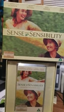 Sense and Sensibility. VHS box set. Limited Edition. CD, BOOK & 4 B&W prints NEW