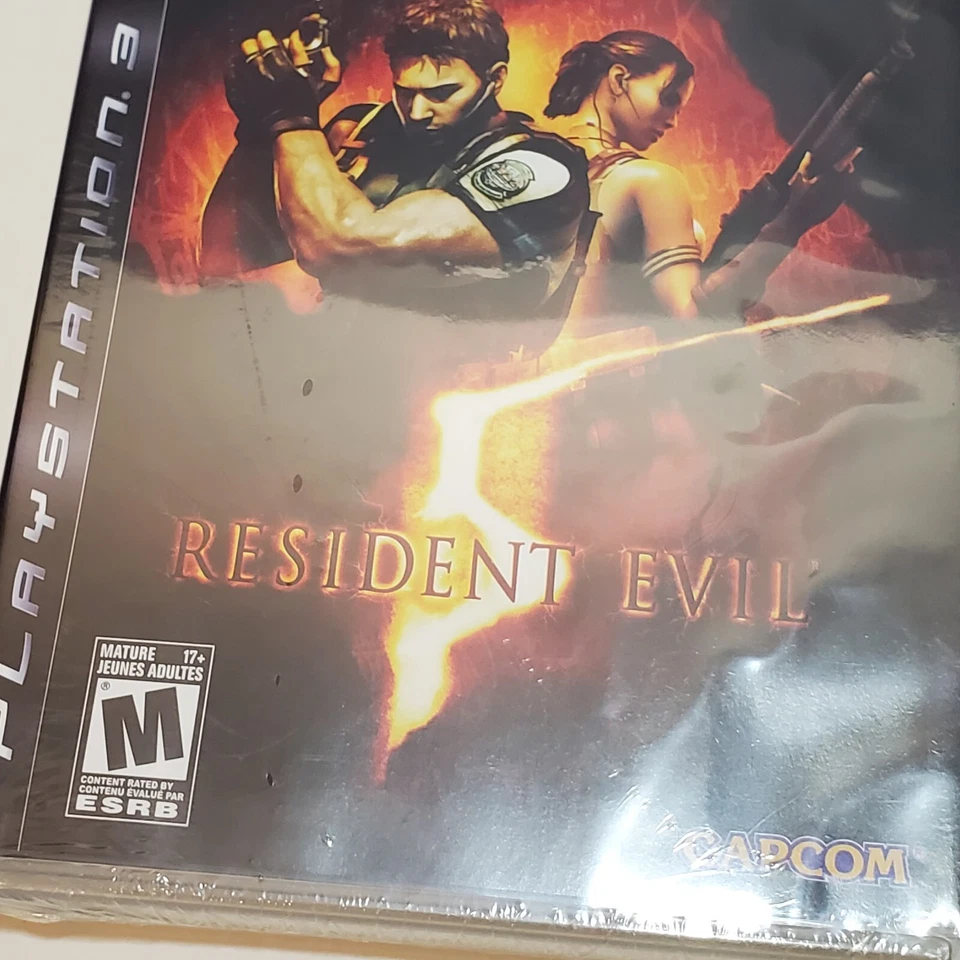 * BRAND NEW* *SEALED* Resident Evil 5 (Sony PlayStation 3, 2009) - Image 3 of 4