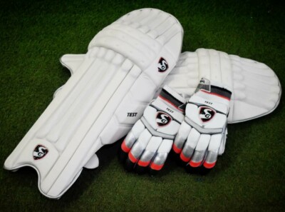 SG TEST SERIES GLOVES & PAD SET