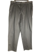 Cintas Comfort Flex Pleated Front Black Work Pants Sz 38 X 43 3 