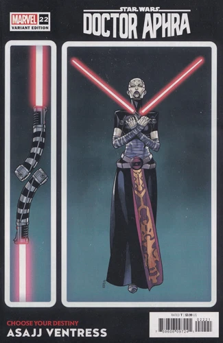 STAR WARS: DOCTOR APHRA #22 (CHRIS SPROUSE ASAJJ VENTRESS VARIANT) - Marvel