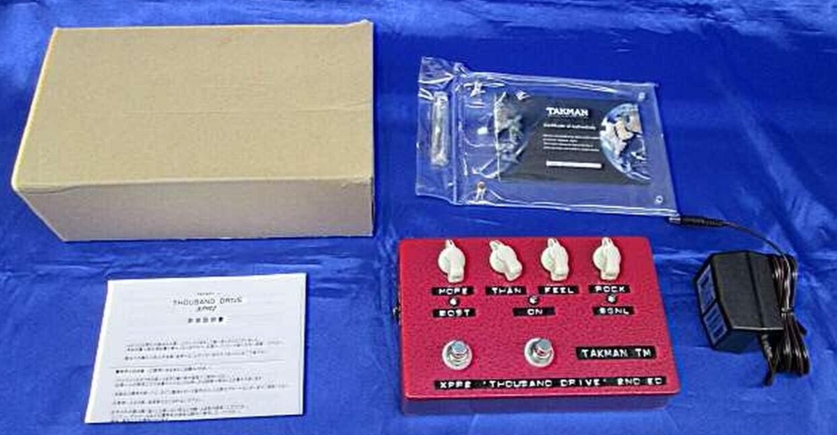 超貴重・入手困難】TAKMAN XPR2 歪みエフェクター 松本孝弘 | www