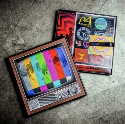 Persona 4 Vinyl Record Soundtrack Box Set 4xLP (New, Sealed)