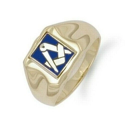 9ct gold store masonic ring