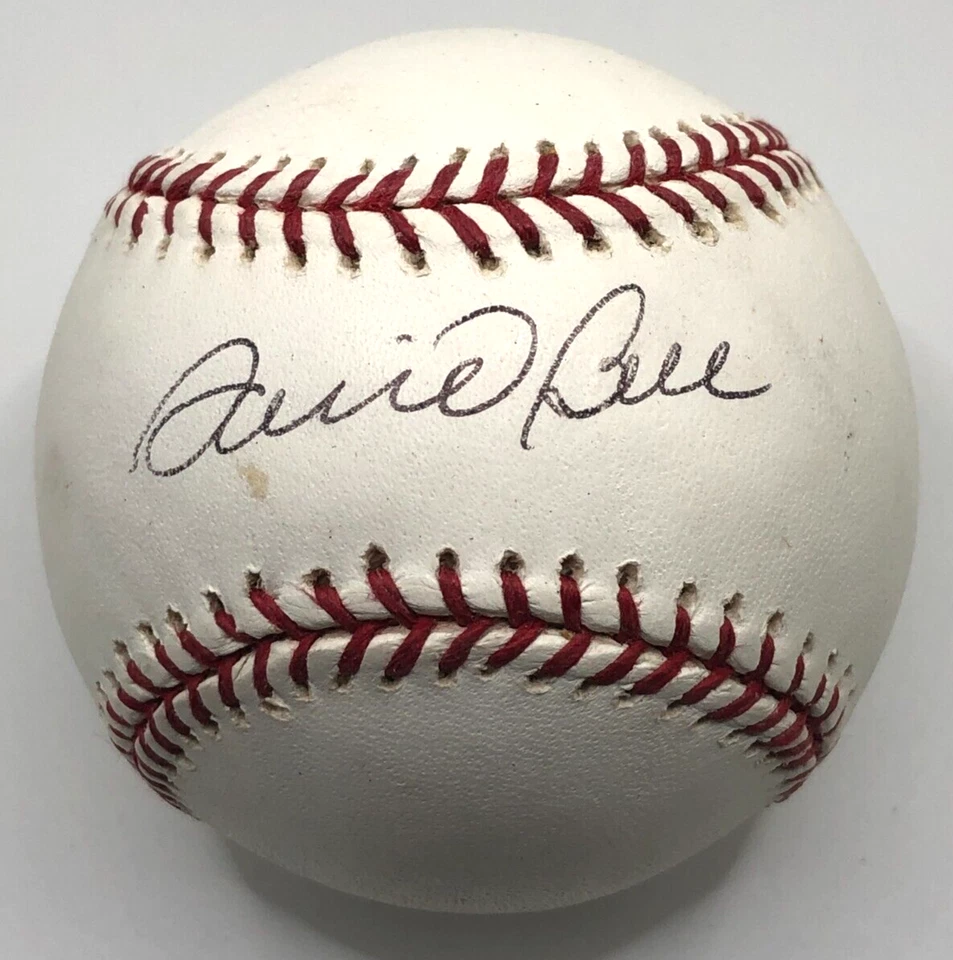 Béisbol OMLB firmado autografiado por David Bell Foto 2 de 3