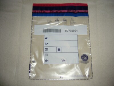 100 x Sicherheitstaschen Safebags Moneybags 175x240mm transparent neu    