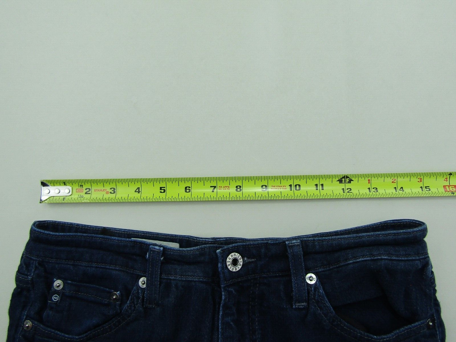 Adriano Goldschmeid Jeans Womens Size 30R Mid Rise Cigarette Leg Zipper Button thumbnail 10