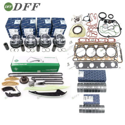 VW Jetta Audi A4 with Upgraded Chain OEM Engine Master Rebuild Kit For STD Φ23mm