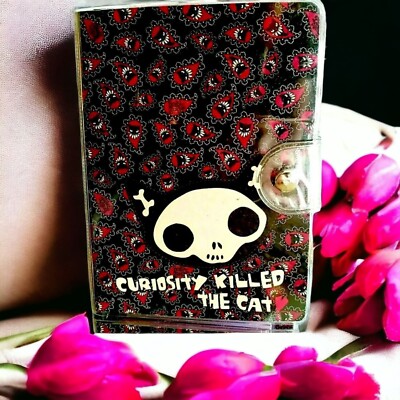Vintage Emily the Strange Curiosity Killed the Cat Journal Organizer From 2007