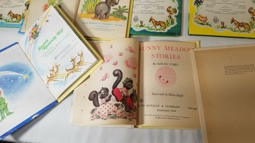 MIX LOT 14 VTG. CHILDREN'S BOOKS, RAND MCNALLY ELF, LITTLE MINI GOLDEN, WHITMAN - Picture 9 of 12