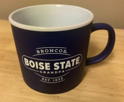 Coffee Mug Cup Broncos Boise State University Est 1932 Grandpa Grandfather