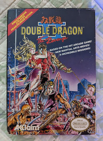 Double Dragon II The Revenge Nintendo NES with Cartridge, Box & Manual (Tested)
