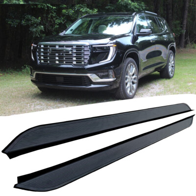 All Black Running Board fits for Holden Acadia 2024 2025 Side Steps Nerf Bars