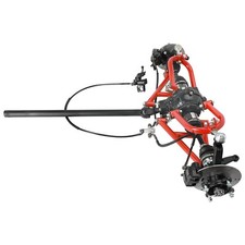 Full kit Rear Drive CV Axle Shaft Swing Arm Suspension Go kart Bike Four Wheel