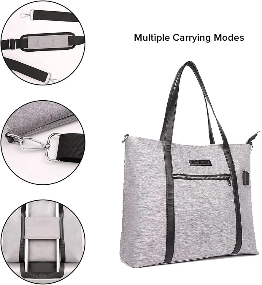 Chargella большая сумка с короткими ручками наплечная сумка для бизнеса офиса работы учителя сумочка - Изображение 2 из 4