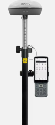 SMA20 RTK PPK PPP IMU GPS Rover with Collector 1408 Channels Correction by CORS
