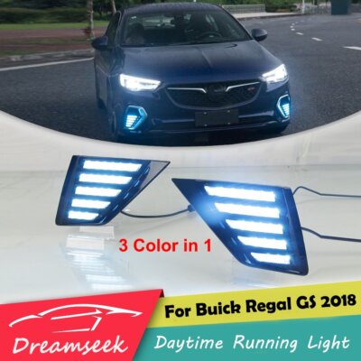 3 Farbe LED TFL Tagfahrlicht für Opel Insignia GSi 2018-2020 DRL Licht Blinker