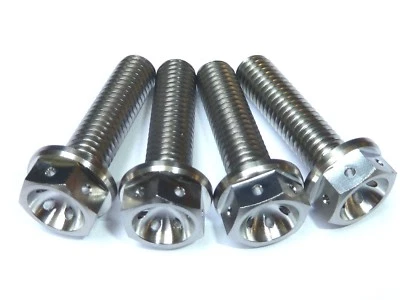 JAYBEEBIKERBITS Suzuki GSF600 Bandit 95-99 FRONT BRAKE CALIPER MOUNT BOLT SET TITANIUM HEX BOLT
