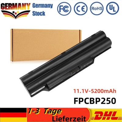 Akku für Fujitsu Siemens LifeBook AH530 AH531 A530 A531 FPCBP250 LH530 AH530/3A