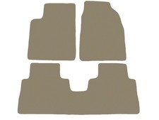 Basic Fußmatten, Automatten für Opel Antara 2006-2015 Beige x14 Rand