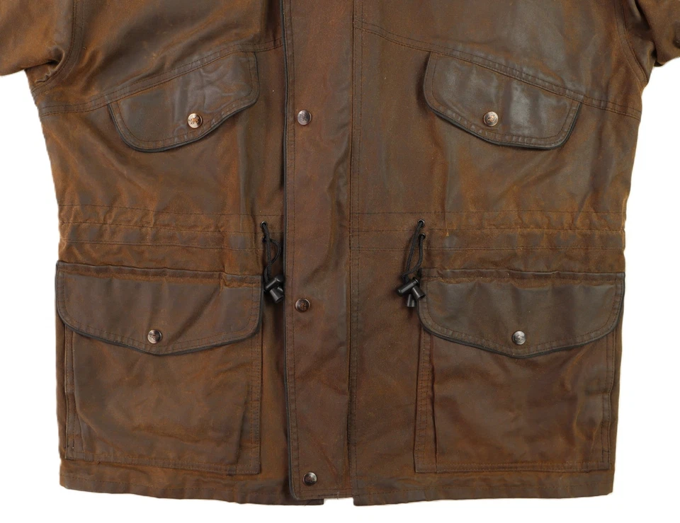 Outback Trading Company US Men’s L 44 Oilskin Waxed Cotton Pathfinder Jacket - Image 2 of 4