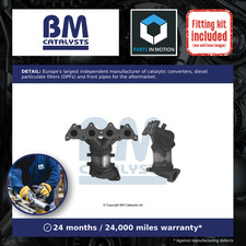 Catalytic Converter Type Approved + Fitting Kit fits KIA PRO CEED ED 1.4 Front