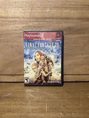 Final Fantasy XII PS2 PlayStation 2 Complete CIB w/ Manual Tested Clean Disc