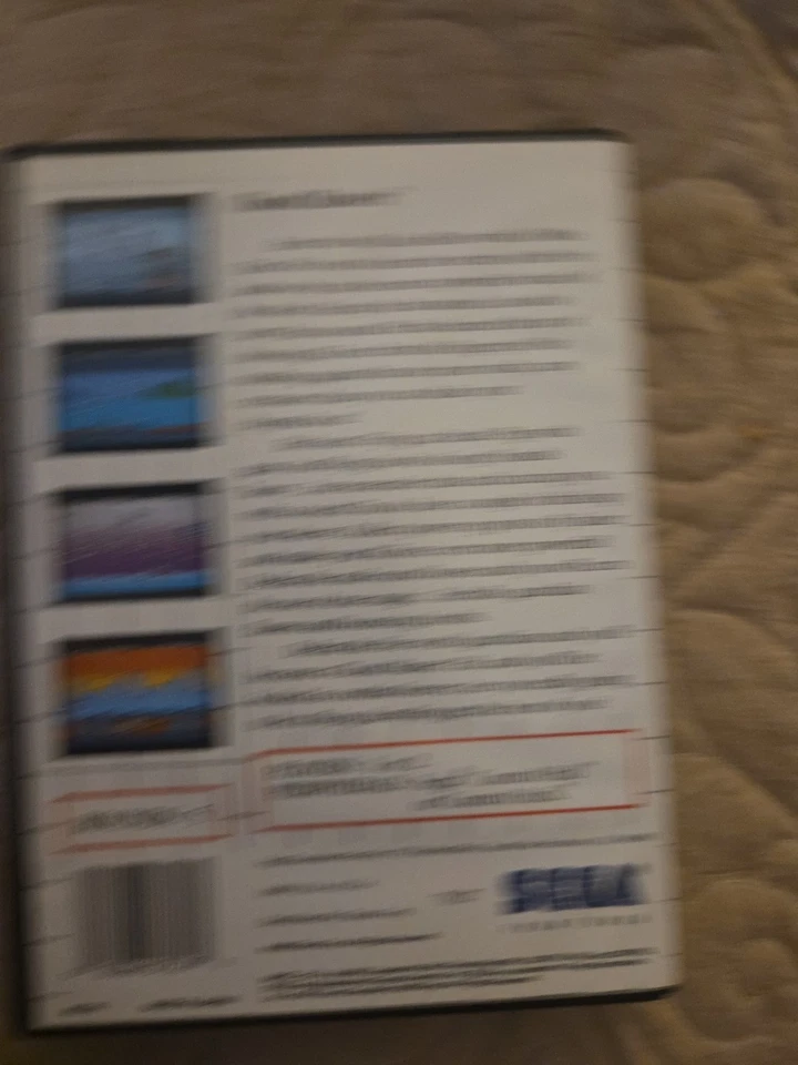 "CLOUD MASTER" VINTAGE SEGA MASTER SYSTEM MEGA CARTRIDGE SPIEL IN HANG TAB BOX - Bild 2 von 4