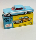 1965 Corgi Toys 235 Oldsmobile Super 88 Car Model 1/43  Mint Box Blue